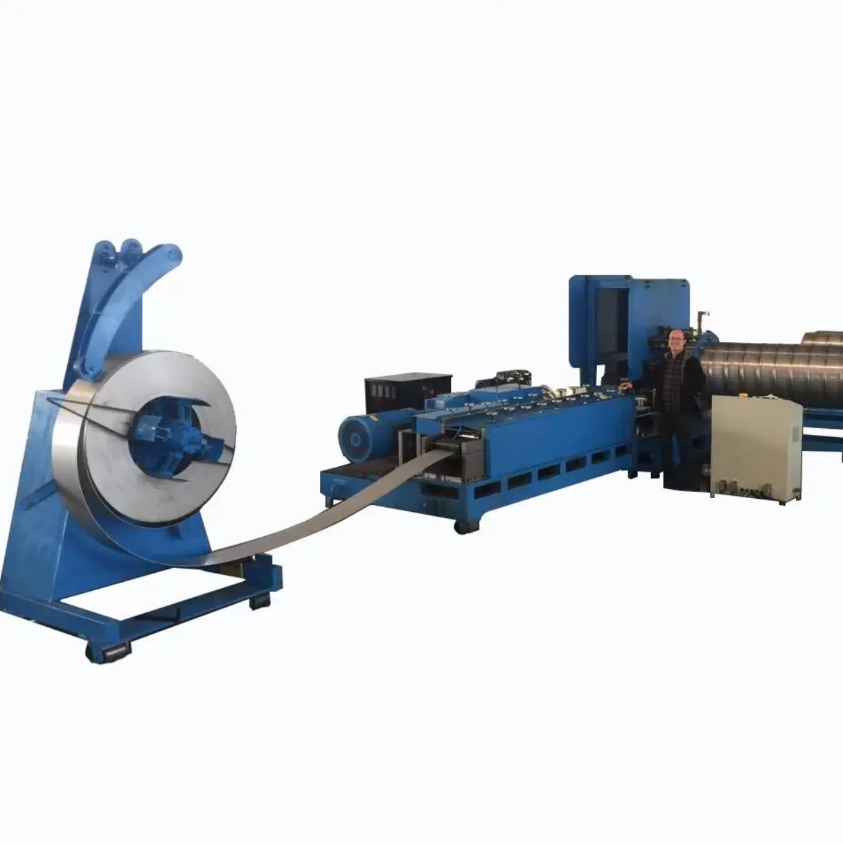 Машина для гофрированных труб